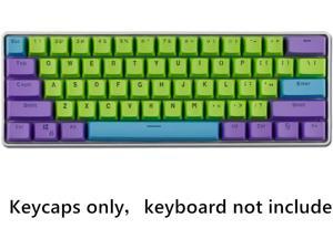CORN 61 Key Layout OEM Profile PBT Thick Keycaps for 60% Mechanical Keyboard for RK61,GANSS ALT61,IKBC poker,Annie PRO,GH60,iqunix f60 CORN 61 Key Layout OEM Profile PBT Thick Keycaps for 60% Mechanical Keyboard for RK61,GANSS ALT61,IKBC poker,Annie PRO,GH60,iqunix f60