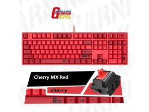 iKBC X GUNDAM ZAKU Limited Version Cherry MX Red USB Wired Mechanical Two Gaming Keyboards
