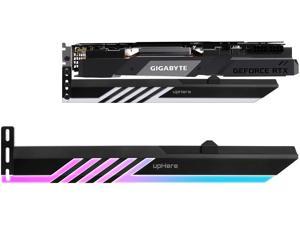 upHere Raibow LED Graphics Card GPU Brace Support Video Card Sag Holder/Holster Bracket-GL28CF