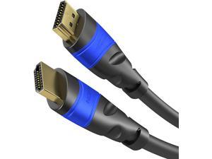 KabelDirekt 4K HDMI Cable with Full Metal Connectors -  supports all available features (4K@60Hz, Ultra HD 3D, 1080p Full HD, ARC, High Speed with Ethernet & perfect for PS4, XBOX & HDTV)