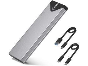SSK Aluminum M.2 NVME SSD Enclosure Adapter, USB 3.1 Gen 2 (10 Gbps) to NVME PCI-E M-Key Solid State Drive External Enclosure (Fits only NVMe PCIe 2242/2260/2280) SSK Aluminum M.2 NVME SSD Enclosure Adapter, USB 3.1 Gen 2 (10 Gbps) to NVME PCI-E M-Key Solid State Drive External Enclosure (Fits only NVMe PCIe 2242/2260/2280)