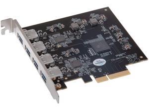 Sonnet Allegro Pro USB 3.2 Type A PCIe Card (Four SuperSpeed 10Gbps USB Connectors)
