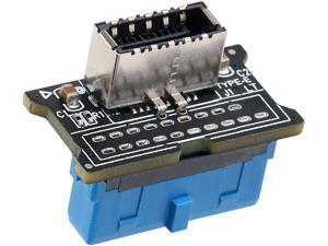 MZHOU Computer Mainboard USB 3.0 Front 19PIN to 3.1 Type-C Front Panel Header Type-E Adapter 20 to 19 Pin Expansion Card(Header-180°) MZHOU Computer Mainboard USB 3.0 Front 19PIN to 3.1 Type-C Front Panel Header Type-E Adapter 20 to 19 Pin Expansion Card(Header-180°)