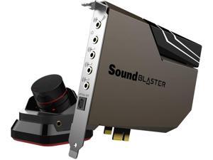 Creative Sound Blaster AE-7 Hi-Res Internal PCIe Sound Card, Quad-Core Processor, 127dB DNR ESS SABRE-class 9018 DAC, Xamp Discrete Custom Bi-amp, Discrete 5.1/Virtual 7.1, Dolby, DTS Encoding (Black)
