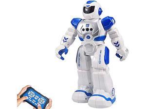 Samate Remote Control RC Robots for Childrens,Interactive Singing Walking Dancing Smart Programmable Robotics,LED Eyes,Gesture Sensing Robot Kit for Kids Entertainment,Great Christmas Or New Year Gift