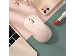 CORN USB Silent Wired Computer Pink Mouse with Easy Click for Office and Home, 1200DPI, Premium and Portable, Compatible with Windows PC, Laptop, Desktop, Notebook CORN USB Silent Wired Computer Pink Mouse with Easy Click for Office and Home, 1200DPI, Premium and Portable, Compatible with Windows PC, Laptop, Desktop, Notebook