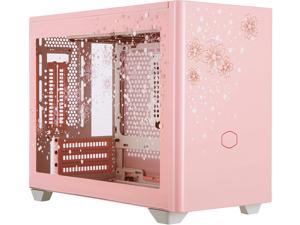 Cooler Master MasterBox NR200P Sakura Limited Edition Mini ITX Computer Case - Tempered Glass Side Panel, Excellent Cooling Options, Vertical GPU Display Cooler Master MasterBox NR200P Sakura Limited Edition Mini ITX Computer Case - Tempered Glass Side Panel, Excellent Cooling Options, Vertical GPU Display