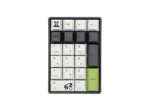 Varmilo VA21M Ergonomic Design, Cool Exterior USB Wired Mini Numeric Mechanical Keyboard, Cherry MX Switch, PBT Keycaps- Panda Varmilo VA21M Ergonomic Design, Cool Exterior USB Wired Mini Numeric Mechanical Keyboard, Cherry MX Switch, PBT Keycaps- Panda