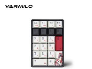 Varmilo VA21M Ergonomic Design, Cool Exterior USB Wired Mini Numeric Mechanical Keyboard, Cherry MX Switch, PBT Keycaps- Hua Dan Varmilo VA21M Ergonomic Design, Cool Exterior USB Wired Mini Numeric Mechanical Keyboard, Cherry MX Switch, PBT Keycaps- Hua Dan