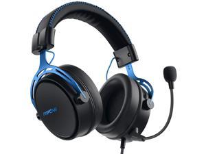 Mpow Air SE Gaming Headset for Xbox One PS4 PS5 PC Switch - Gaming Headphones with Fixed Mic, Over-Ear Gaming headsets with 3D Surround Sound, in-Line Control & High End Quality