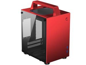T8 Handle Mini-ITX Computer Case Aluminum Tempered Glass Desktop Chassis with Handle for 170mm*170mm Motherboards T8 Handle Mini-ITX Computer Case Aluminum Tempered Glass Desktop Chassis with Handle for 170mm*170mm Motherboards