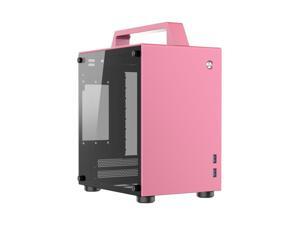 T8 Handle Mini-ITX Computer Case Aluminum Tempered Glass Desktop Chassis with Handle for 170mm*170mm Motherboards T8 Handle Mini-ITX Computer Case Aluminum Tempered Glass Desktop Chassis with Handle for 170mm*170mm Motherboards