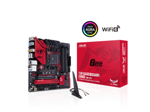 ASUS B550M-ZAKU Micro ATX Gaming Motherboard With PCIe 4.0, dual M.2, 10 DrMOS Power Stages, Intel® WiFi 6, 2.5 Gb Ethernet, HDMI, DisplayPort, SATA 6 Gbps, USB 3.2 Gen 2, Support Aura Sync RGB ASUS B550M-ZAKU Micro ATX Gaming Motherboard With PCIe 4.0, dual M.2, 10 DrMOS Power Stages, Intel® WiFi 6, 2.5 Gb Ethernet, HDMI, DisplayPort, SATA 6 Gbps, USB 3.2 Gen 2, Support Aura Sync RGB