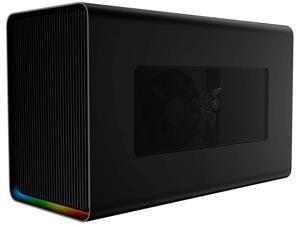 Razer Core X Chroma Aluminum External GPU Enclosure (eGPU): Compatible with Windows & MacOS Thunderbolt 3 Laptops, NVIDIA /AMD PCIe Support, 700W PSU, 4x USB 3.1, 1x Gbit Ethernet, Chroma RGB, Black Razer Core X Chroma Aluminum External GPU Enclosure (eGPU): Compatible with Windows & MacOS Thunderbolt 3 Laptops, NVIDIA /AMD PCIe Support, 700W PSU, 4x USB 3.1, 1x Gbit Ethernet, Chroma RGB, Black