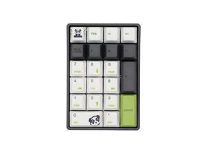 Varmilo VA21M Ergonomic Design, Cool Exterior USB Wired Mini Numeric Mechanical Keyboard, Cherry MX Switch, PBT Keycaps- Panda Varmilo VA21M Ergonomic Design, Cool Exterior USB Wired Mini Numeric Mechanical Keyboard, Cherry MX Switch, PBT Keycaps- Panda