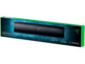 Razer Ergonomic Wrist Rest Pro for Full-Sized Keyboards: Cooling Gel Infused - Anti-Slip Rubber Base - Angled Incline - Classic Black Razer Ergonomic Wrist Rest Pro for Full-Sized Keyboards: Cooling Gel Infused - Anti-Slip Rubber Base - Angled Incline - Classic Black