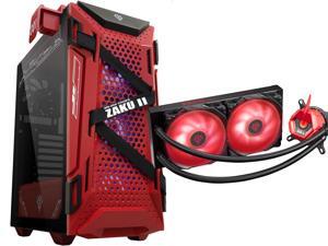 ASUS ZAKU TUF Gaming GT301 ZAKU II Computer Case & LC 240 RGB All-in-one liquid CPU Cooler Combo ASUS ZAKU TUF Gaming GT301 ZAKU II Computer Case & LC 240 RGB All-in-one liquid CPU Cooler Combo