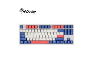 Ducky One 2 87 Bon Voyage Edition, All Non-conflicting 87 Keys, Cherry MX Mechanical Gaming Keyboard, PBT Keycaps Ducky One 2 87 Bon Voyage Edition, All Non-conflicting 87 Keys, Cherry MX Mechanical Gaming Keyboard, PBT Keycaps