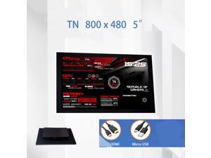 CORN Secondary Screen, AIDA64 Data Monitoring for Computer Monitoring LCD Display - 121mm x 76mm x 15mm(5“), 800x480, TN Screen, 60Hz Refresh Rate, SRGB 45% Color Gamut CORN Secondary Screen, AIDA64 Data Monitoring for Computer Monitoring LCD Display - 121mm x 76mm x 15mm(5“), 800x480, TN Screen, 60Hz Refresh Rate, SRGB 45% Color Gamut