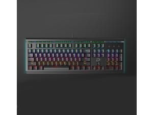 Dareu EK812 Elite Mechanical Gaming Keyboard with RGB LED Backlit,104 Keys Anti-ghosting Ergonomic USB Wired PC Gaming Keyboards (Black,Red Switch) Dareu EK812 Elite Mechanical Gaming Keyboard with RGB LED Backlit,104 Keys Anti-ghosting Ergonomic USB Wired PC Gaming Keyboards (Black,Red Switch)