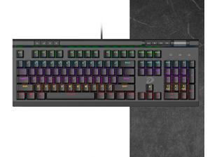 Dareu EK812 Multimedia Mechanical Gaming Keyboard with RGB LED Backlit,104 Keys Anti-ghosting Ergonomic USB Wired PC Gaming Keyboards (Black,Red Switch) Dareu EK812 Multimedia Mechanical Gaming Keyboard with RGB LED Backlit,104 Keys Anti-ghosting Ergonomic USB Wired PC Gaming Keyboards (Black,Red Switch)