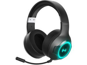 Edifier HECATE G33BT Bluetooth 5.0 Wireless Gaming Headset Low Latency RGB Headphone,Over Ear Soft Ear Cups Stereo Headsets, with 48H Playtime, Retractable Microphone