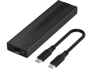 CORN USB 3.2 Type-C Tool-Free Enclosure for M.2 PCIe NVMe and SATA SSDs (EC-SNVE)