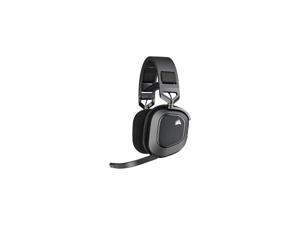Corsair HS80 RGB Wireless Premium Gaming Headset with Spatial Audio, Carbon