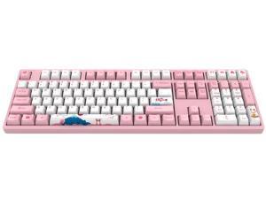 CORN 108keys World Tour Tokyo Sakura Pink Gaming Mechanical Keyboard Double Shot Five-Side Dye Sub PBT Keycaps NKRO Detachable USB Type-C Purple Switch CORN 108keys World Tour Tokyo Sakura Pink Gaming Mechanical Keyboard Double Shot Five-Side Dye Sub PBT Keycaps NKRO Detachable USB Type-C Purple Switch