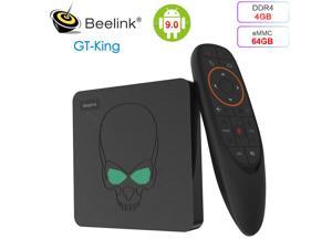 Beelink GT King Amlogic S922X Smart Android 90 TV Box 4GB DDR4 64GB ROM 24G 5G WiFi 1000M LAN Bluetooth 41 4K HD Media Player