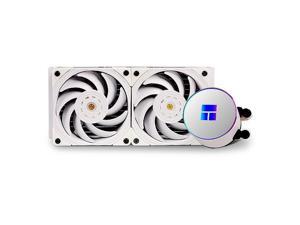 Thermalright Frozen Magic 240 SCENIC(White)CPU Water Cooling Radiator, Copper Mirror Base, ARGB Metal Cooling Head, 120mm TL-C12 Pro Silent Fan, Suitable for Intel AMD PC Water Cooling Syste