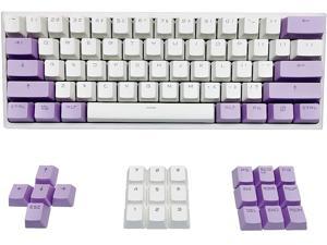 white keycaps 60 percent