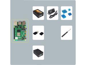 Raspberry Pi Raspberry Pi 4 Model - 4GB With Power Supply/case/Card reader/heat sink/screwdriver/3.5 inch display