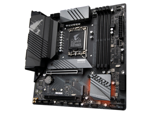 GIGABYTE B660M AORUS PRO DDR4 LGA 1700 Intel 12th mATX Motherboard with Fully Covered Thermal Design , 2 x PCIe 4.0 M.2 with Thermal Guard, Intel® 2.5GbE LAN, Rear USB 3.2 Gen 2x2 Type-C, RGB FUSION