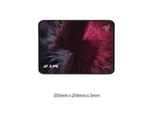 LPL Limited Goliathus Gaming Mouse pad: Smooth Gaming Mat - Anti-Slip Rubber Base - Portable Cloth Design - Anti-Fraying Stitched Frame(355mm×254mm×3mm)