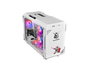 NeweggBusiness - CORN GUNDAM RX-78-2 Gaming White Computer Case