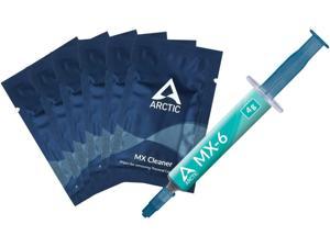 ARCTIC MX-6 (4 g, incl. 6 MX Cleaner) - Ultimate Performance Thermal Paste for CPU, Consoles, Graphics Cards, laptops, Very high Thermal Conductivity, Long Durability, Non-Conductive, Non-capacitive