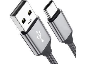 USB Type C CableUSB A to USB C 24A Fast Charging 33ft 2Pack Braided Charge Cord Compatible with Samsung Galaxy S10 S9 S8 PlusNote 9 8A11 A20 A51LG G6 G7 V30 V35Moto Z2 Z3USB C ChargerGrey