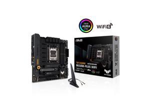 ASUS TUF GAMING B650M-PLUS WIFI Socket AM5 (LGA 1718) Ryzen 7000 mATX gaming motherboard(14 power stages, PCIe 5.0 M.2 support, DDR5 memory, 2.5 Gb Ethernet, WiFi 6, USB4 support and Aura Sync)