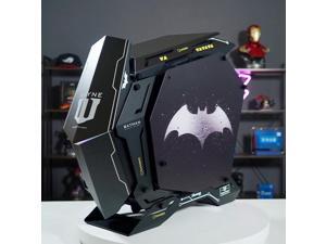 MOD3 Batman Gaming Computer Case Support EATX/ATX/ MATX/ ITX Batman ATX Mid Tower Tempered Glass