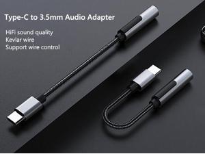 USB C to 35mm Female Headphone Jack AdapterType C to Aux Audio Dongle Cable Cord DAC 32bits384KHz Compatible with Samsung Galaxy S23 S21 S20 Ultra S10 S9 Plus Note 20 10 Pixel XL iPad Pro