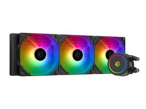 ARGB Liquid COOLING, 360mm Radiator ARGB Lighting Fans Black for ID-COOLING FROSTFLOW FX360