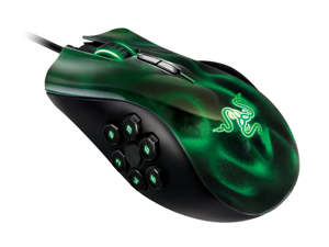 Razer Naga Hex - Expert MOBA/Action-RPG PC Laser Gaming Mouse - Green Razer Naga Hex - Expert MOBA/Action-RPG PC Laser Gaming Mouse - Green