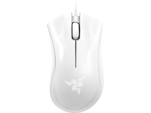 Razer DeathAdder 1800 DPI Ergonomic PC Gaming Mouse - White Razer DeathAdder 1800 DPI Ergonomic PC Gaming Mouse - White
