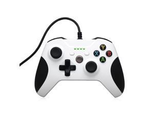 Corn Electronics Wired Controller for Xbox One (S) & Windows - White