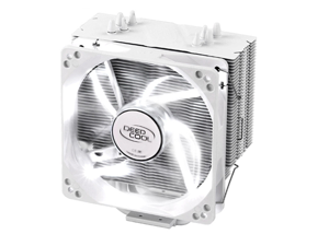 DEEPCOOL GAMMAXX 400 CPU Cooler 4 Heatpipes 120mm PWM Fan - White LED