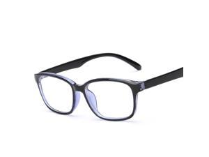CORN YJ-1 Computer Reading Glasses Gaming Eyewear UV Protection, Anti Blue Rays, Anti Glare and Scratch Resistant Lens - Blue Coat - Black&Blue