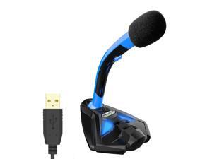 Corn Electronics K1 Desktop USB Microphone Stand for Computer Laptop PC and PS4 Gaming Mic Phone Stand (Black&Blue) Corn Electronics K1 Desktop USB Microphone Stand for Computer Laptop PC and PS4 Gaming Mic Phone Stand (Black&Blue)