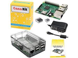 CanaKit Raspberry Pi 3 Kit with Clear Case and 2.5A Power Supply CanaKit Raspberry Pi 3 Kit with Clear Case and 2.5A Power Supply