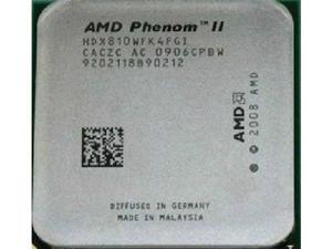 AMD Phenom II X4 810 2.6GHz Quad-Core (HDX810WFK4FGI) Processor Socket AM3 desktop CPU AMD Phenom II X4 810 2.6GHz Quad-Core (HDX810WFK4FGI) Processor Socket AM3 desktop CPU